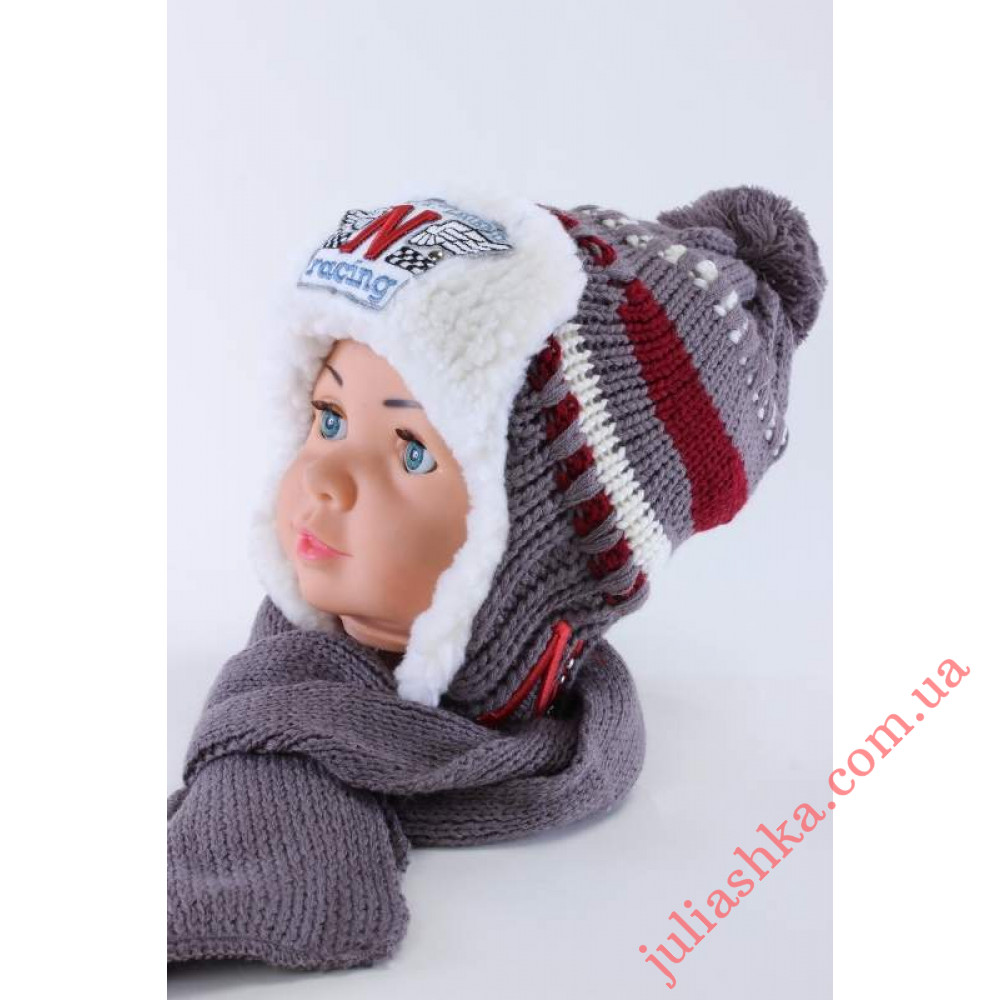 175м POLITANO(50-54р.зимний вязаный комплект)