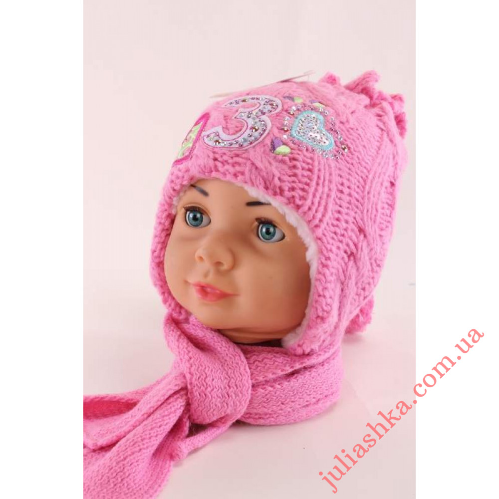 114м POLITANO(46-50р.зимний вязаный комплект)