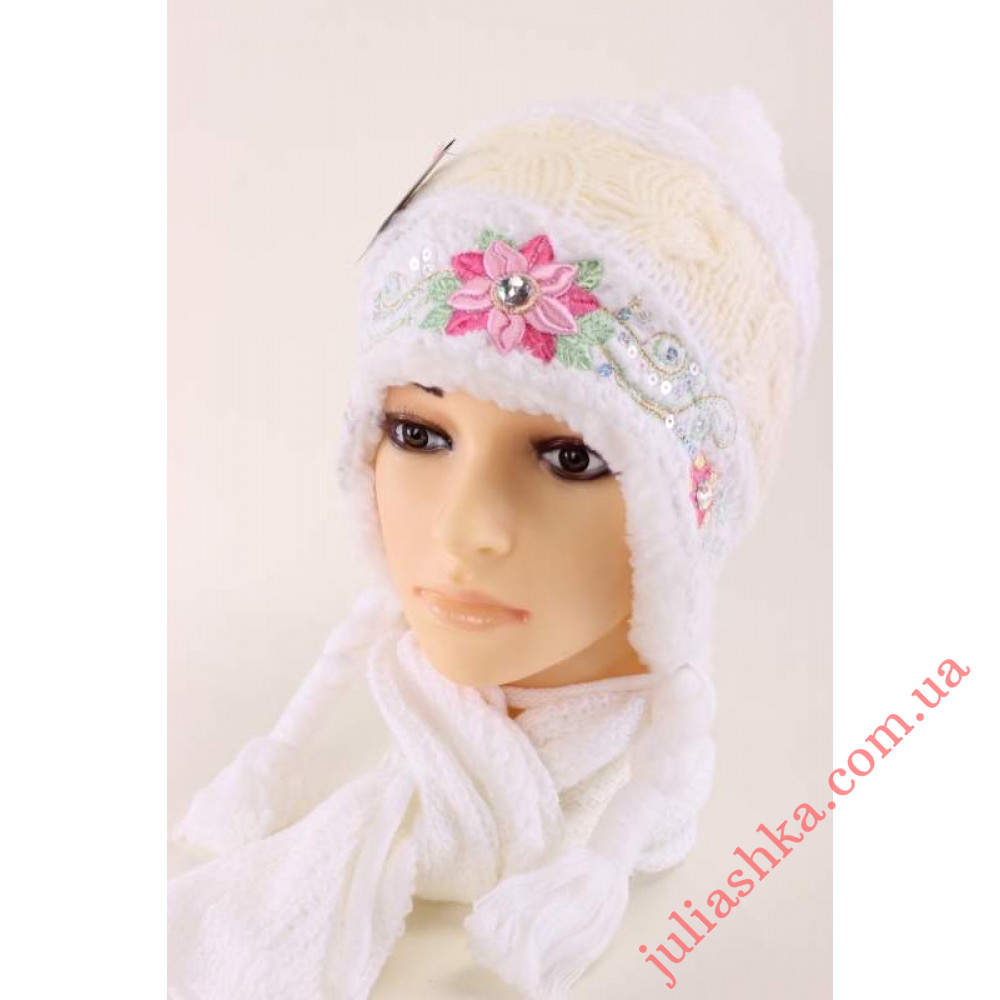 81м POLITANO(50-54р.зимний вязаный комплект)