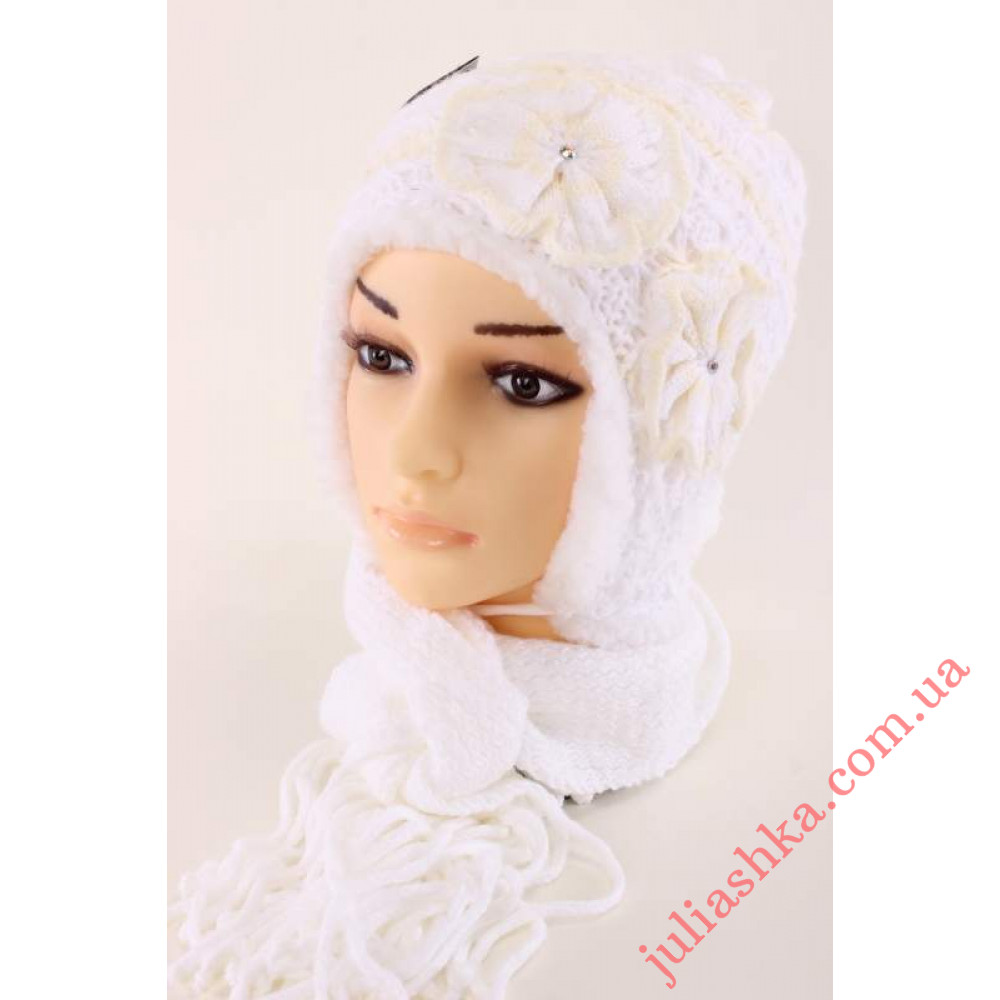 146м POLITANO(50-54р.зимний вязаный комплект)