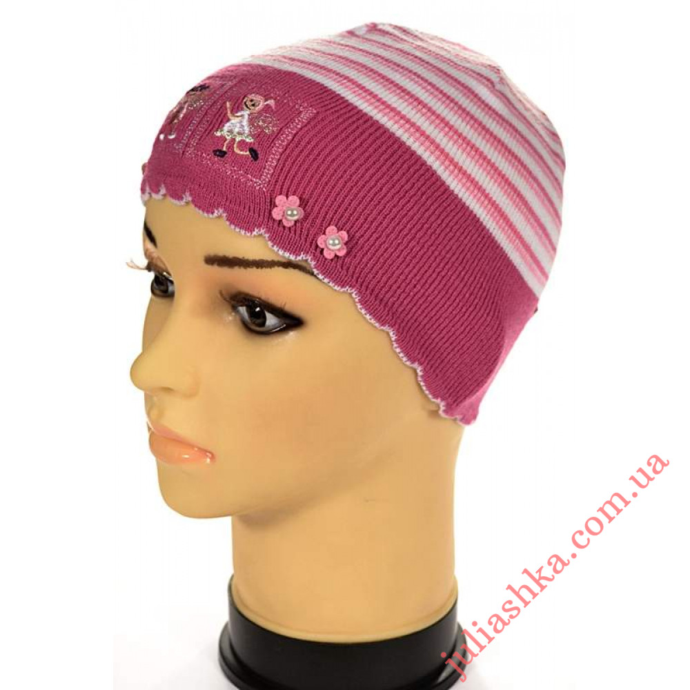 03 AMAL (46-50р.дитяча в'язана шапка)