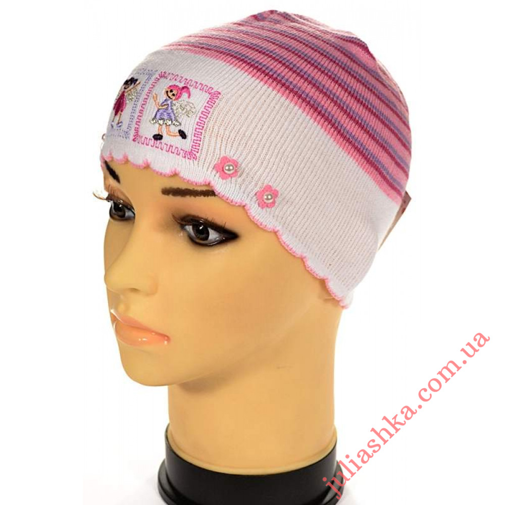 03 AMAL (46-50р.детская вязаная шапка)