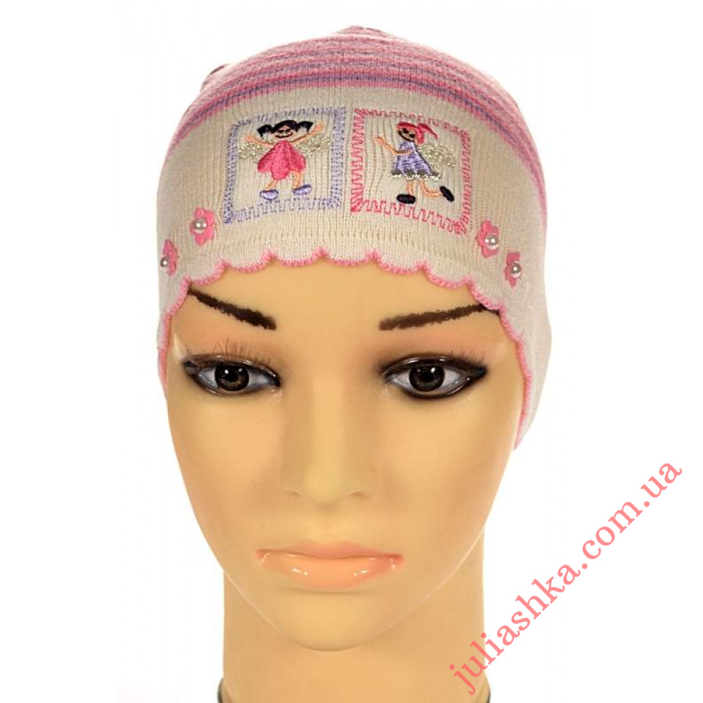 03 AMAL (46-50р.дитяча в'язана шапка)