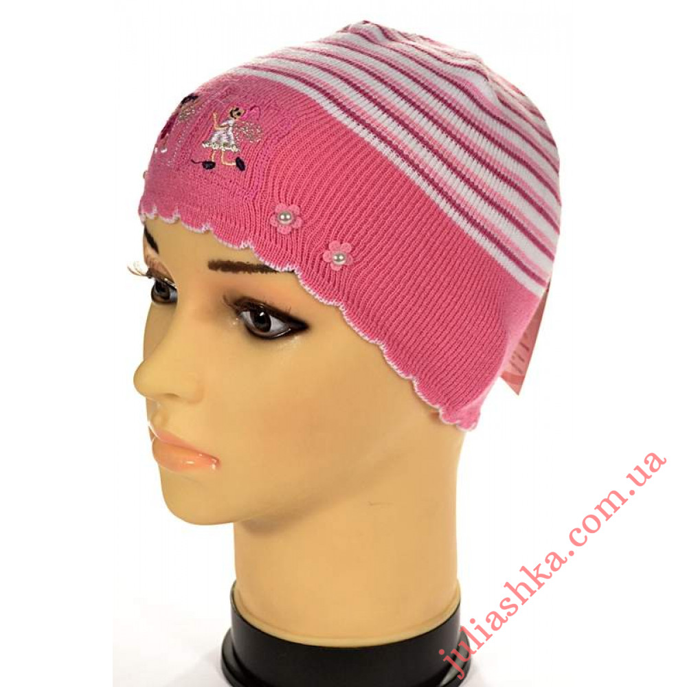 03 AMAL (46-50р.детская вязаная шапка)