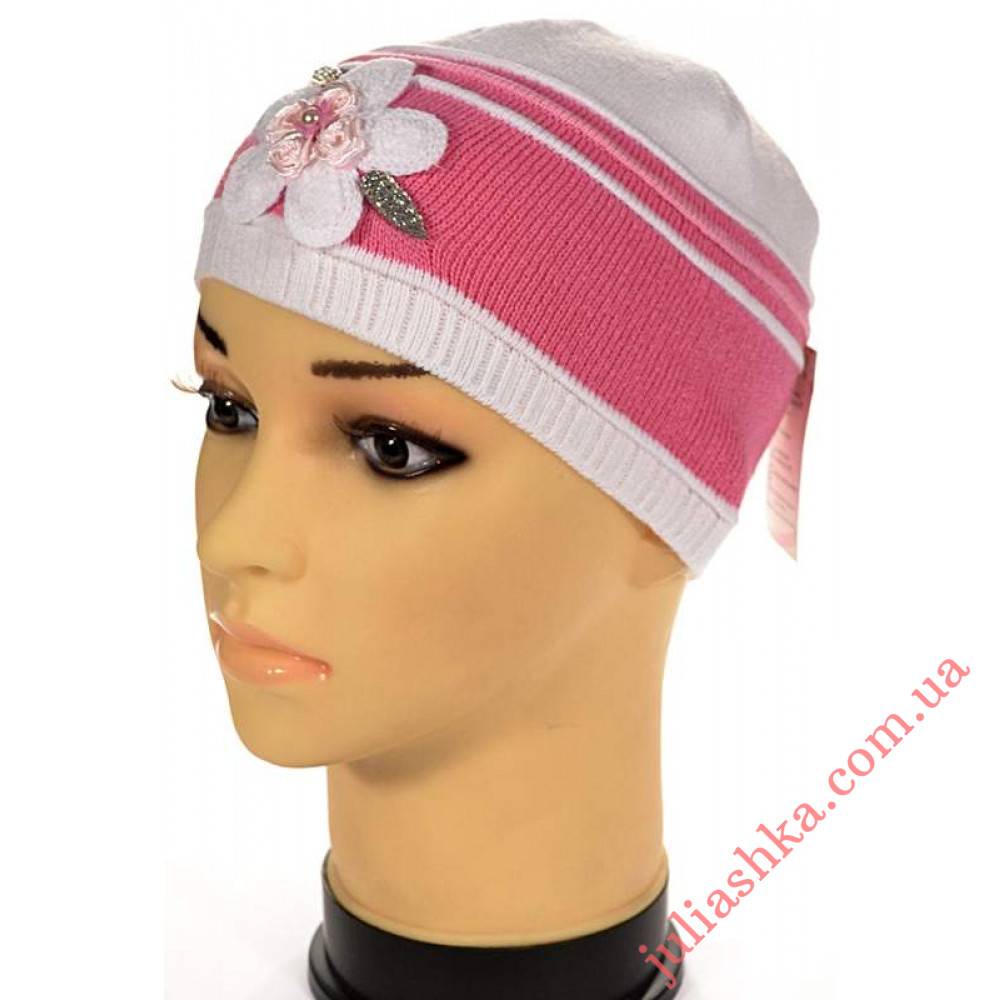 04 AMAL(46-50р.дитяча в'язана шапка)