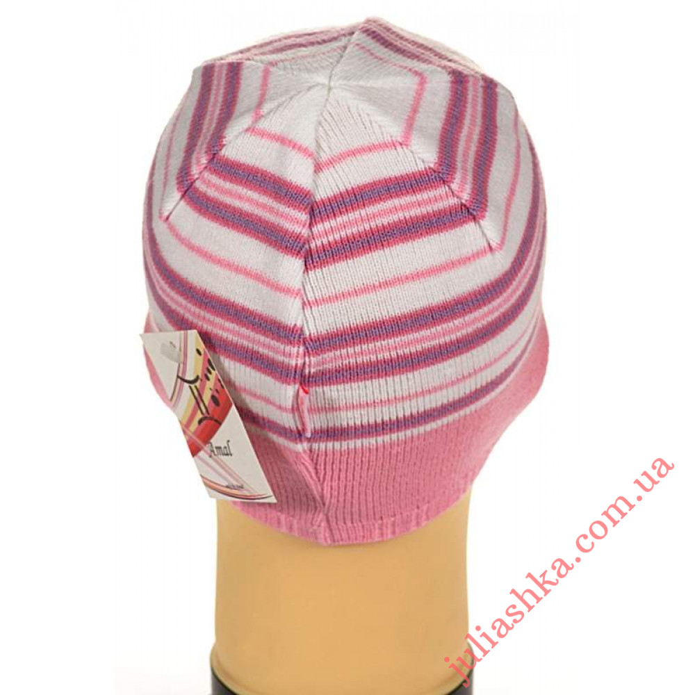 06 AMAL(46-50р.дитяча в'язана шапка)