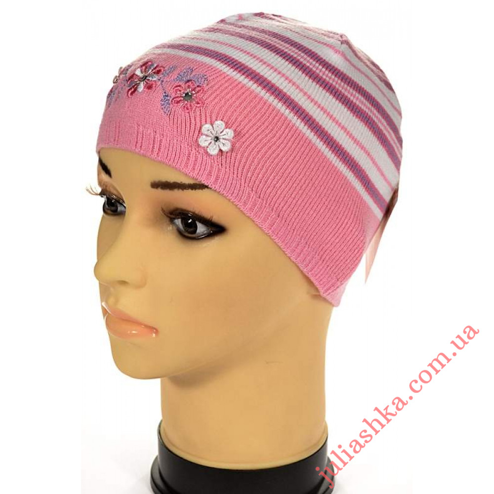 06 AMAL(46-50р.детская вязаная шапка)