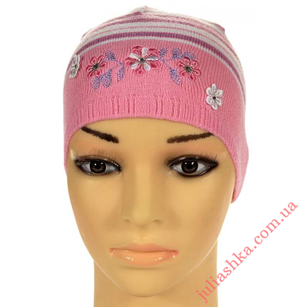 06 AMAL(46-50р.дитяча в'язана шапка)