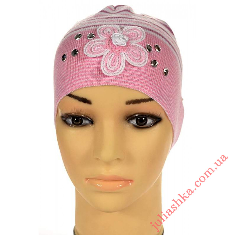 47 AMAL(46-50р.детская вязаная шапка)