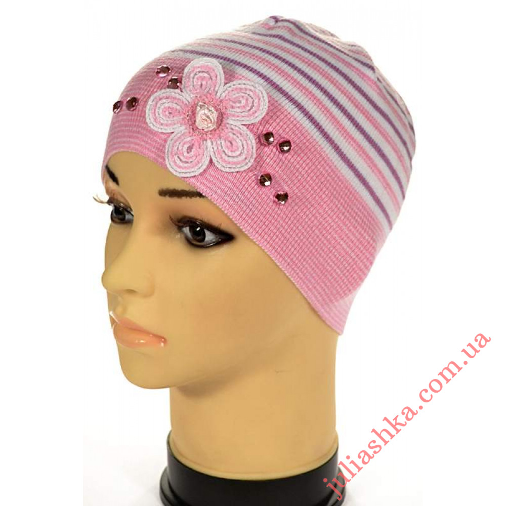 47 AMAL(46-50р.дитяча в'язана шапка)