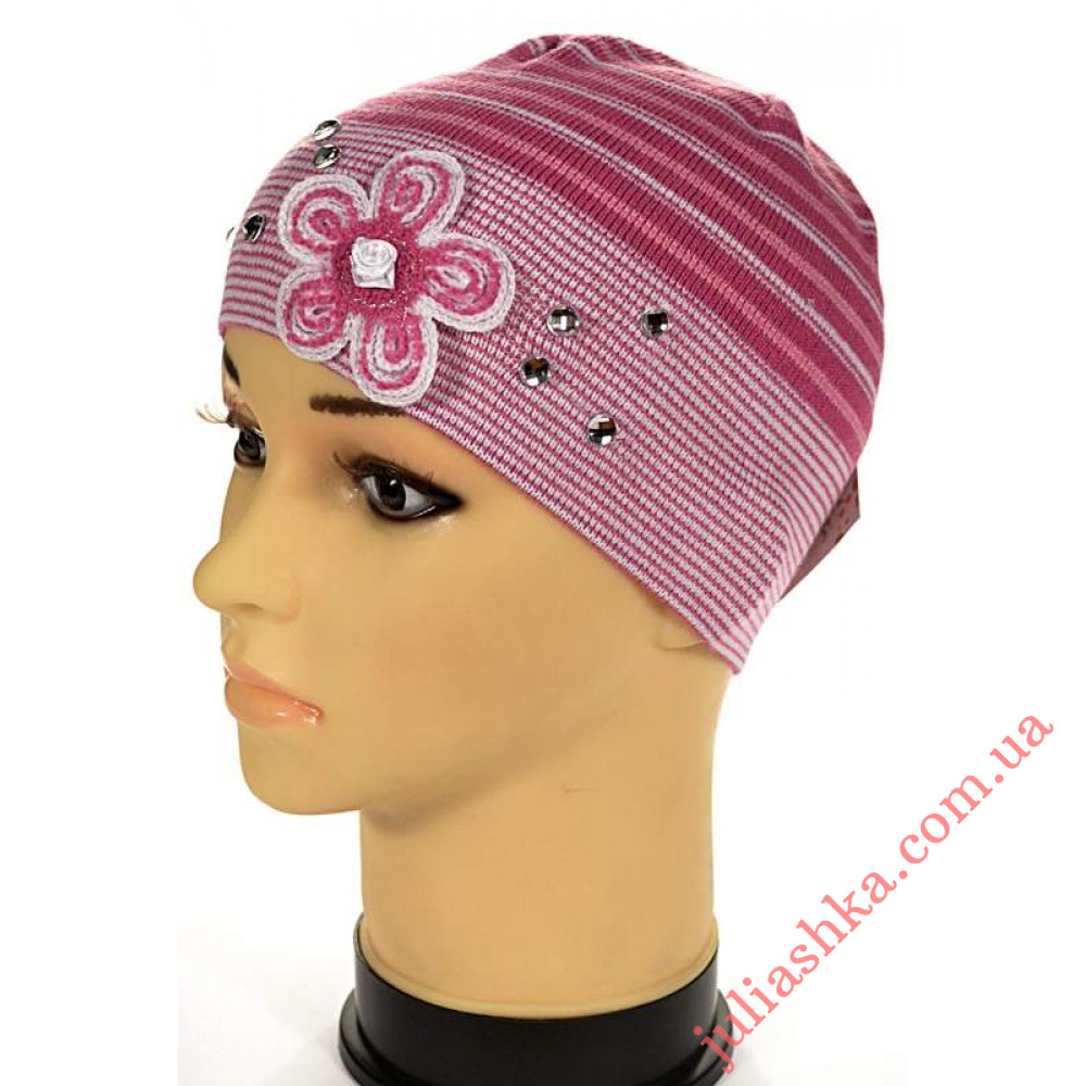 47 AMAL(46-50р.дитяча в'язана шапка)