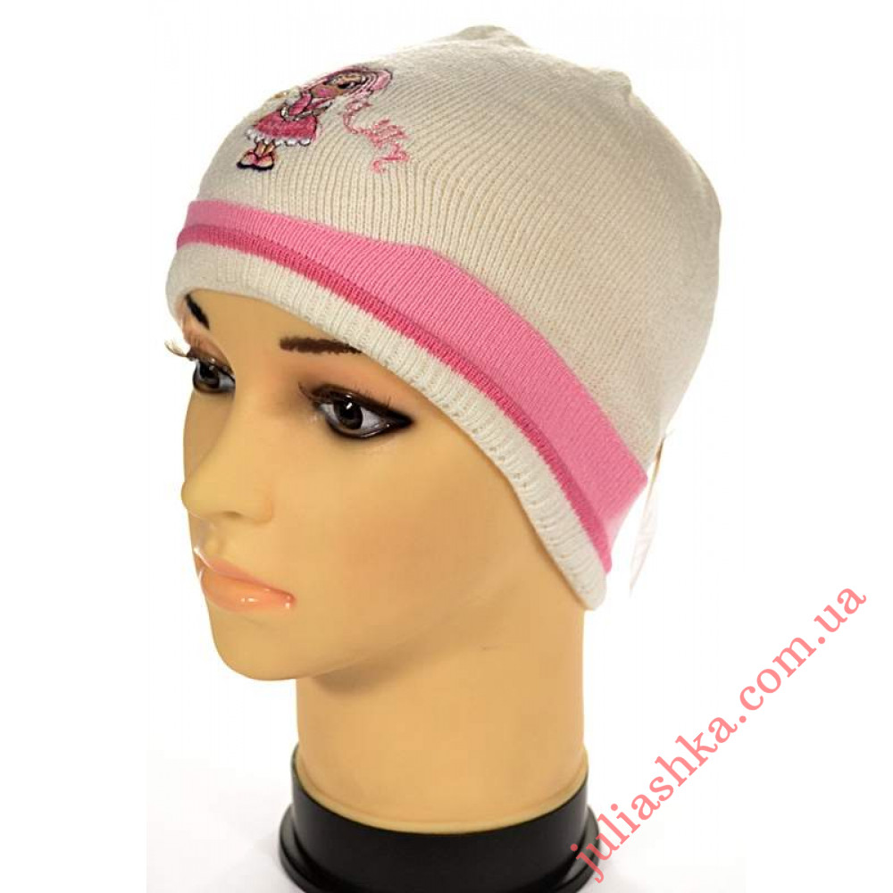 48 AMAL(46-48р.дитяча в'язана шапка)