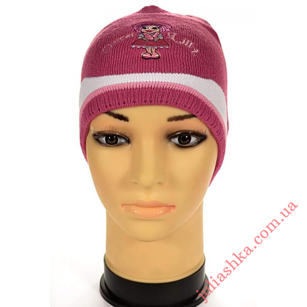 48 AMAL(46-48р.детская вязаная шапка)