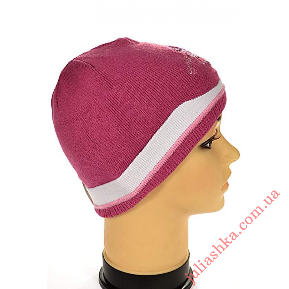 48 AMAL(46-48р.детская вязаная шапка)