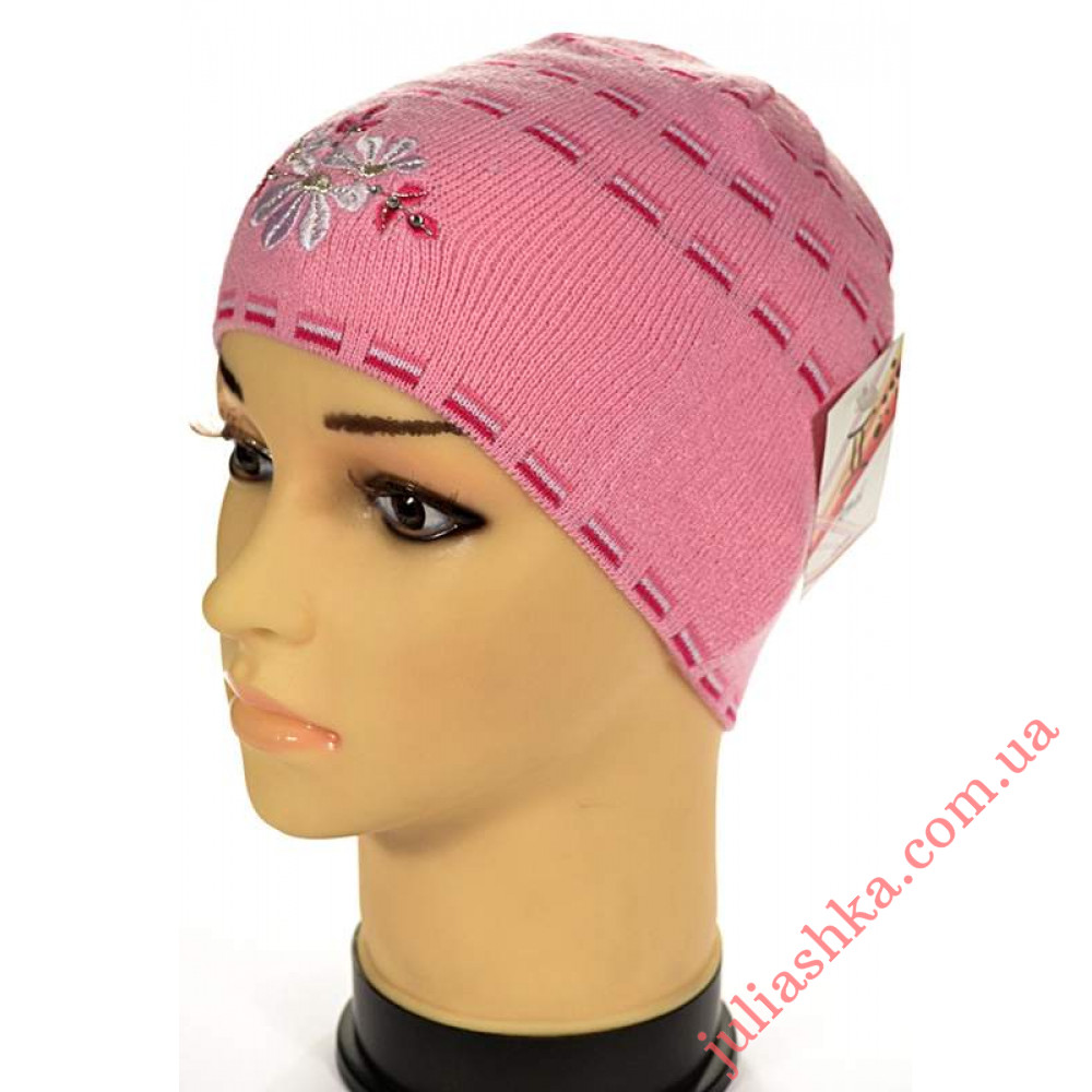 62 AMAL(48-50р.детская вязаная шапка)