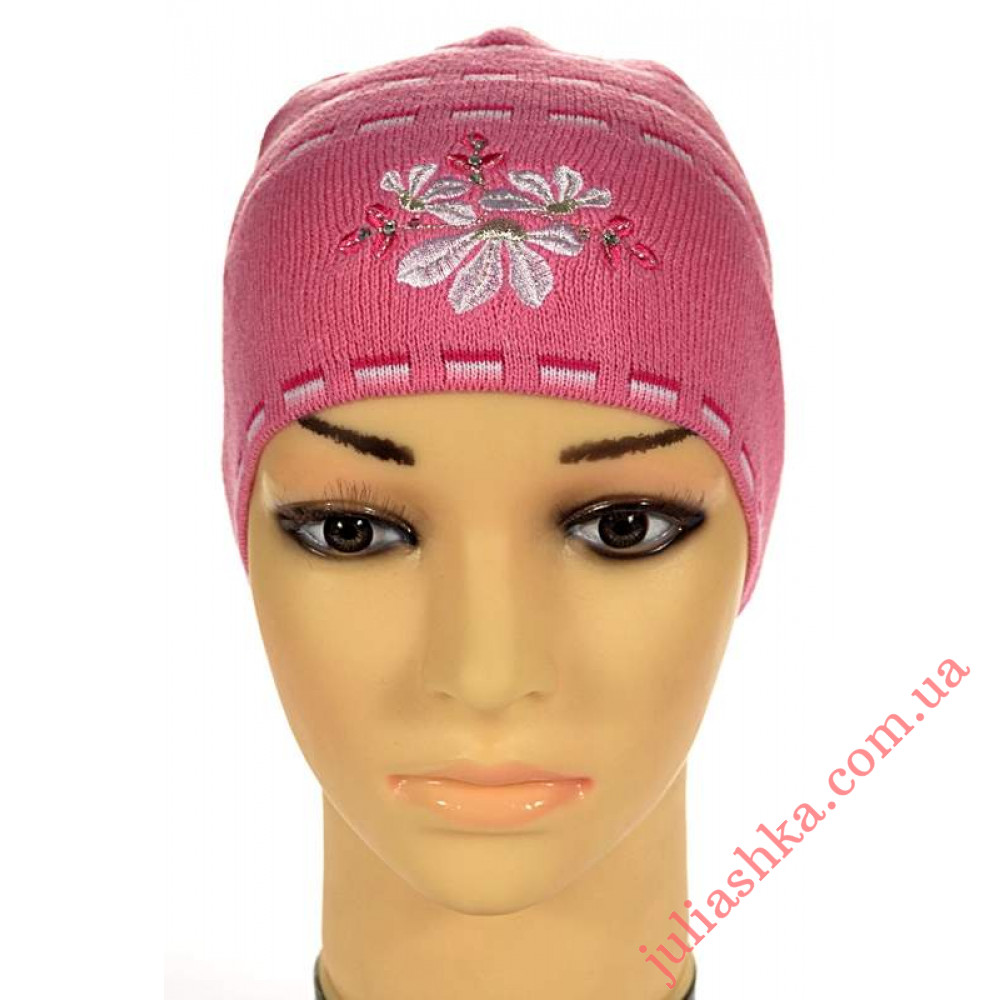 62 AMAL(48-50р.дитяча в'язана шапка)