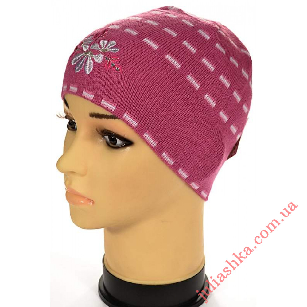 62 AMAL(48-50р.детская вязаная шапка)