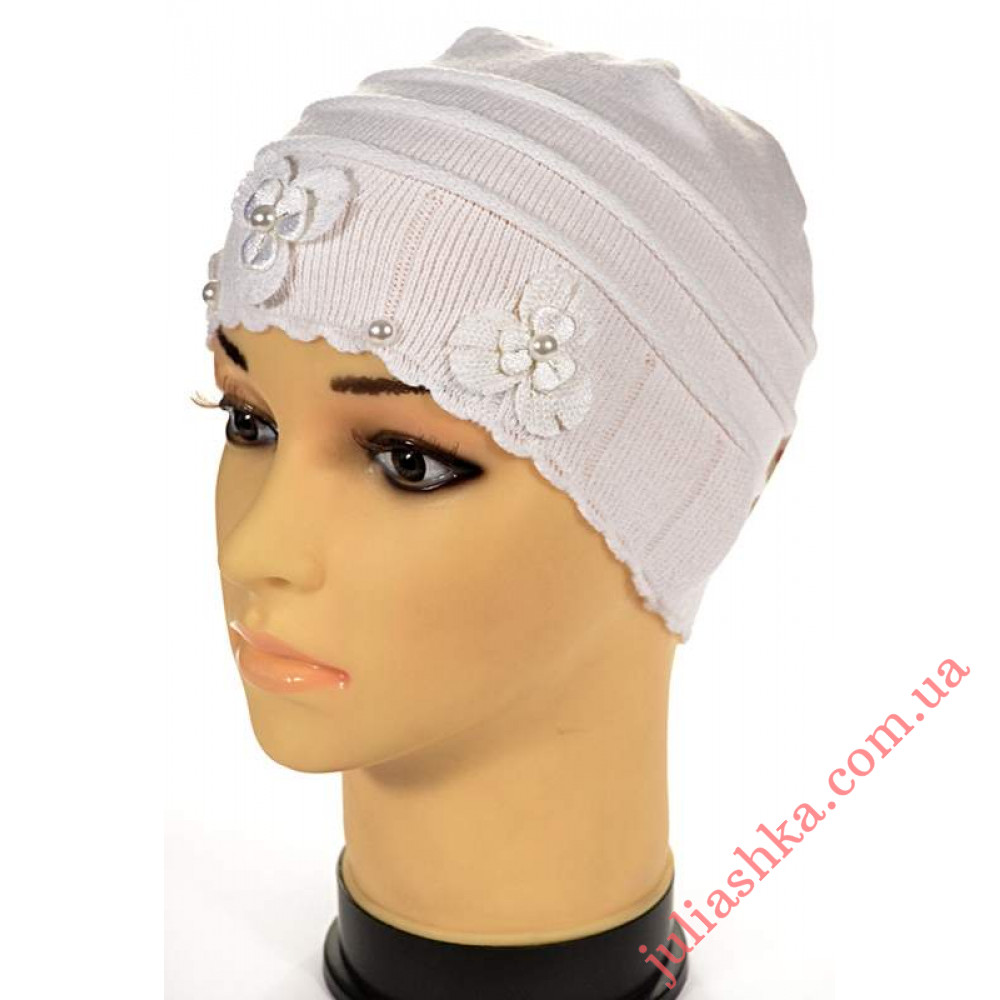 65 AMAL(50-52р.дитяча в'язана шапка)