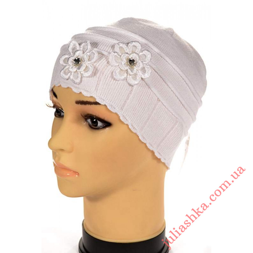 66 AMAL(50-52р.детская вязаная шапка)