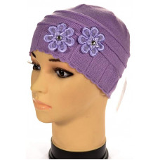 66 AMAL(50-52р.дитяча в'язана шапка)