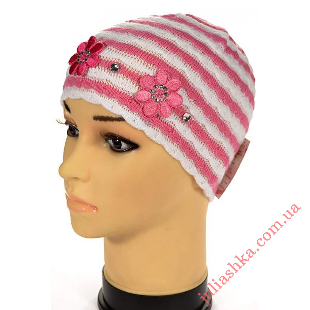 71 AMAL(48-50р.дитяча в'язана шапка)