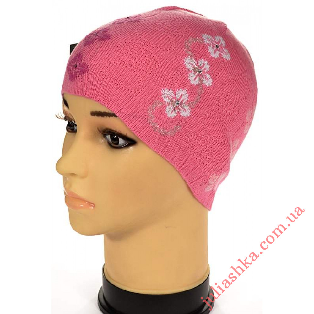 29 бавовна AMAL(48-50р.дитяча в'язана шапка)