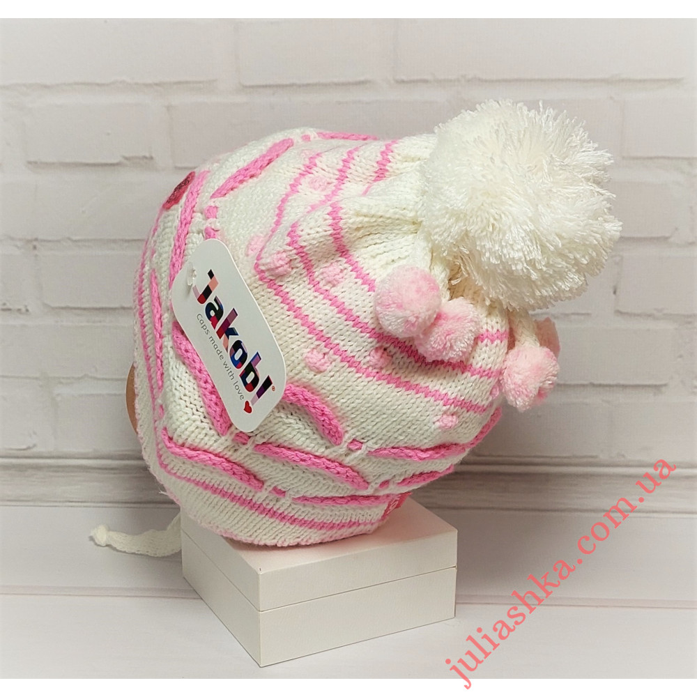 042D JAKOB(46-50р.детская вязаная шапка)