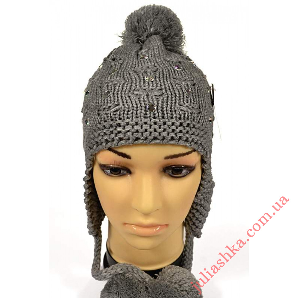 023D JAKOB(48-52р.дитяча в'язана шапка)