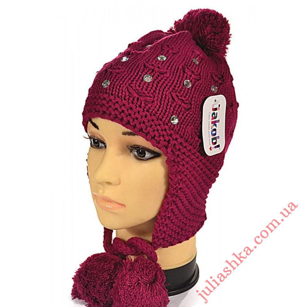 023D JAKOB(48-52р.дитяча в'язана шапка)