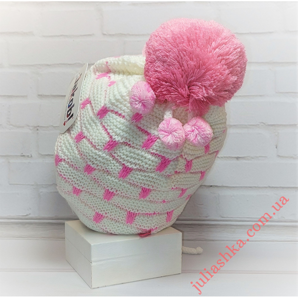 017D JAKOB(46-50р.дитяча в'язана шапка)