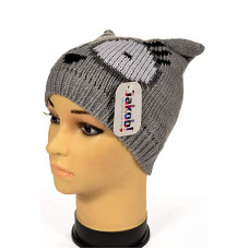 028D JAKOB(50-54р.детская вязаная шапка)