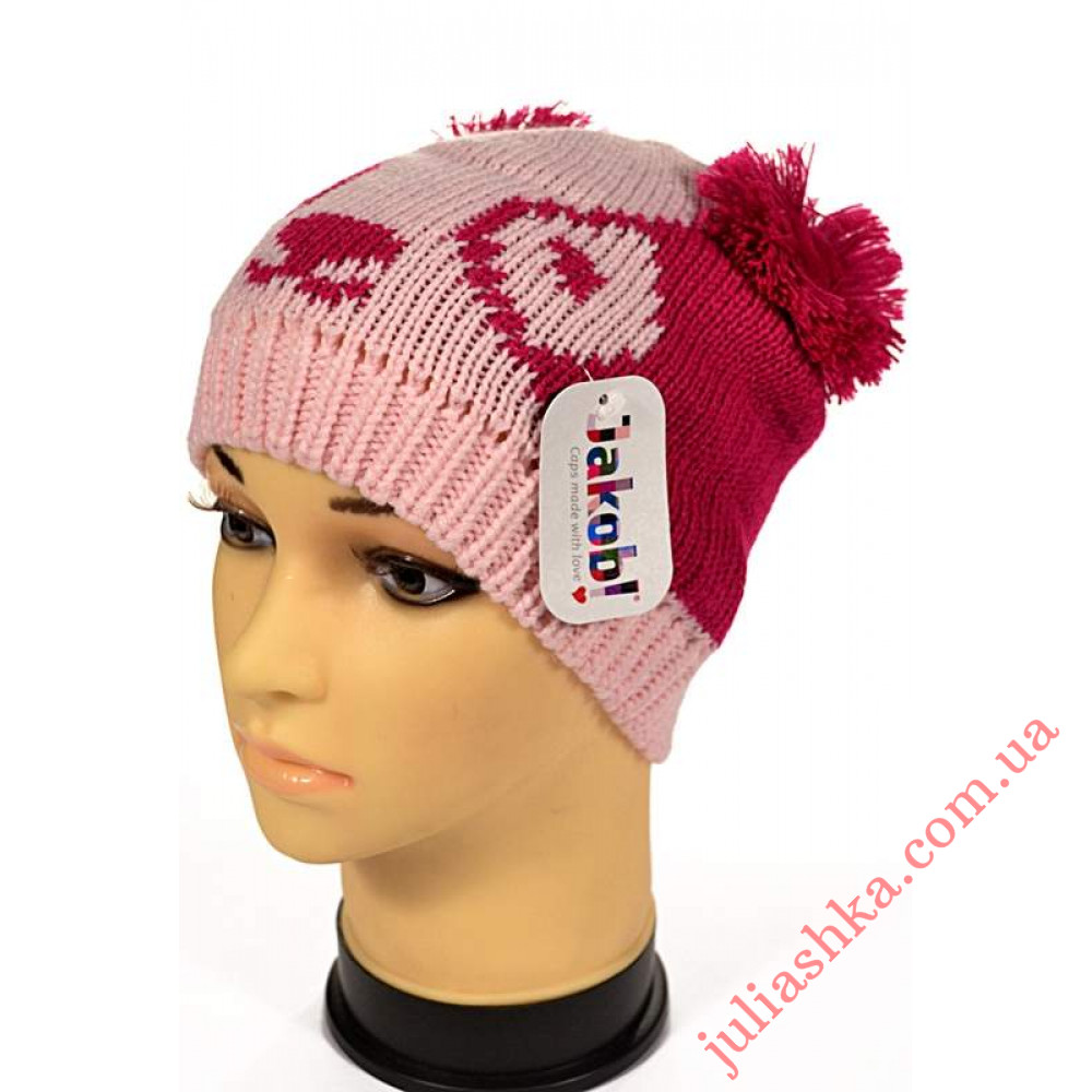 032D JAKOB(50-54р.деитяча в'язана шапка)