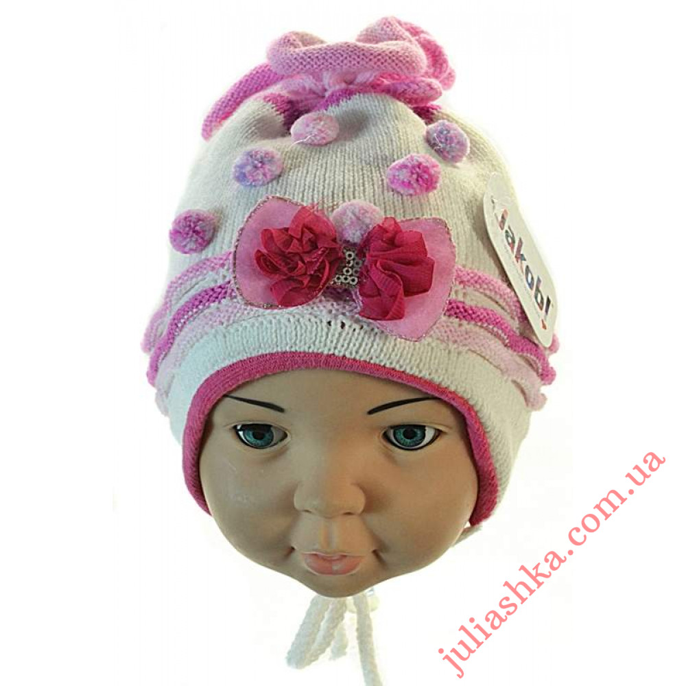 015Р JAKOB(44-48р.дитяча в'язана шапка)