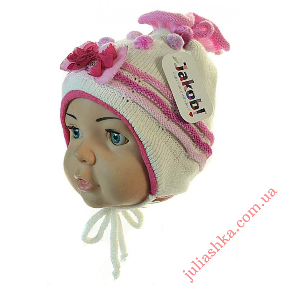 015Р JAKOB(44-48р.дитяча в'язана шапка)