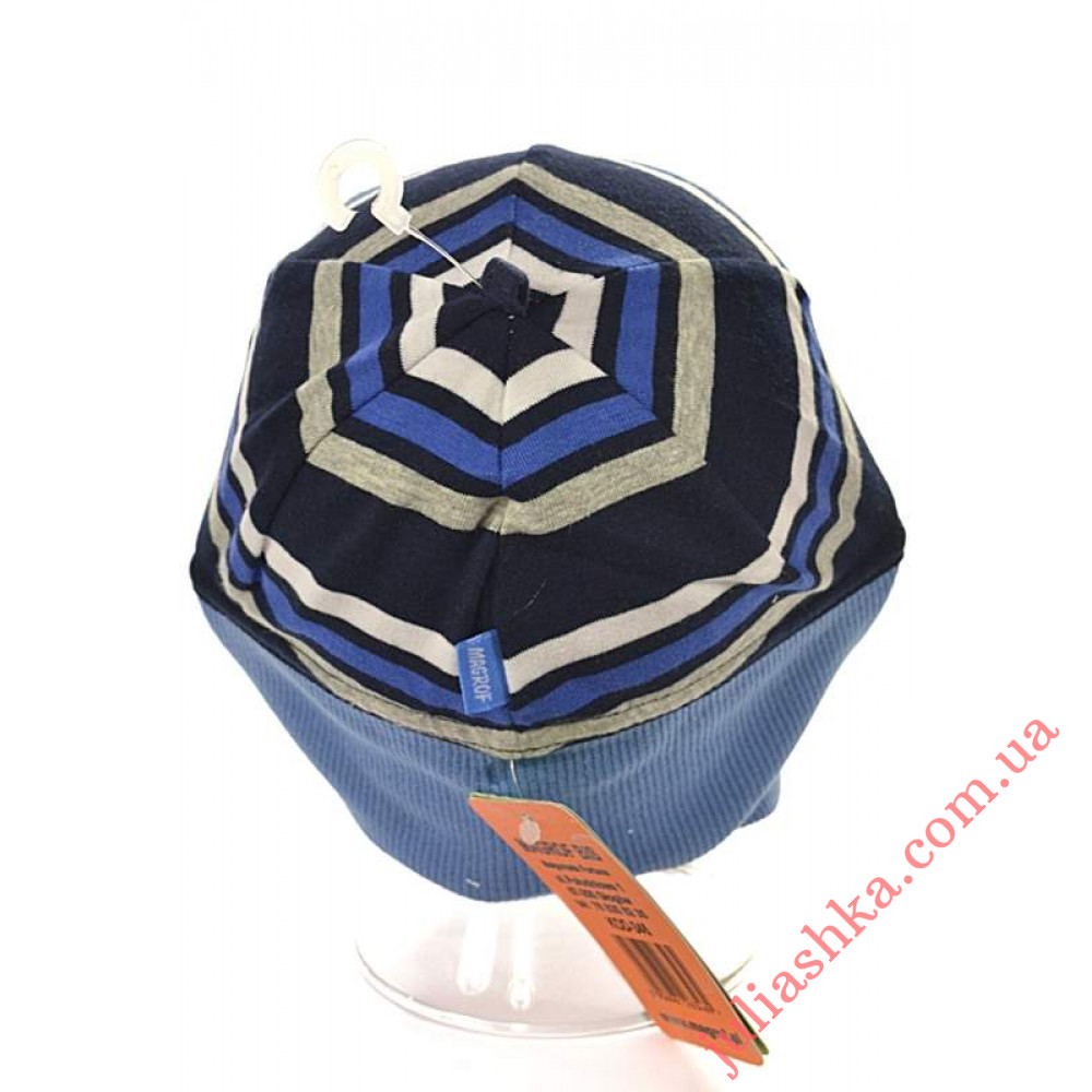 346 MAGROF(44-48р.дитяча трикотажна шапка)