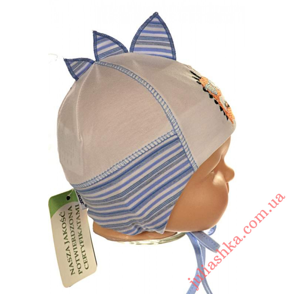 344 MAGROF(36-42р.дитяча трикотажна шапка)