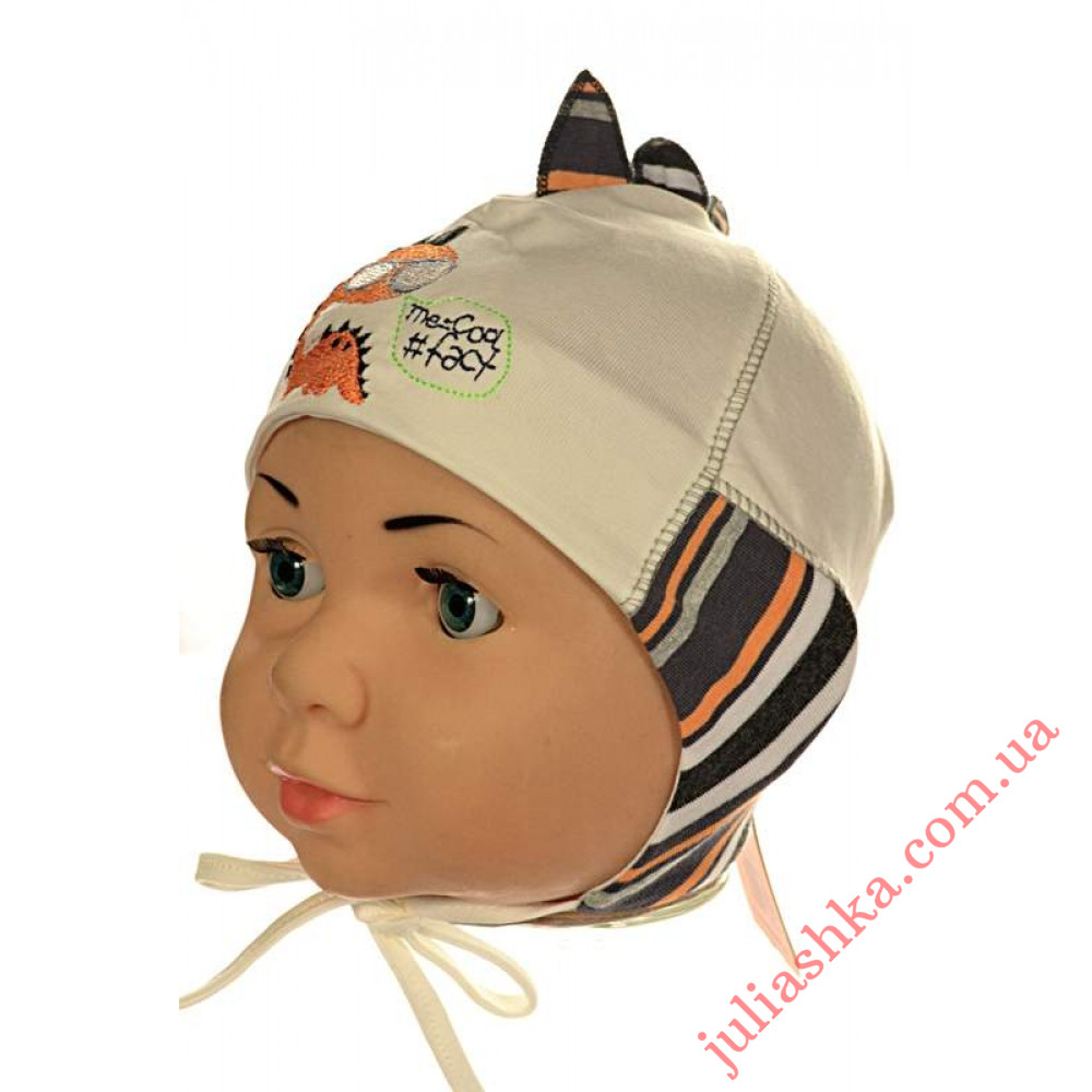 344 MAGROF(36-42р.дитяча трикотажна шапка)