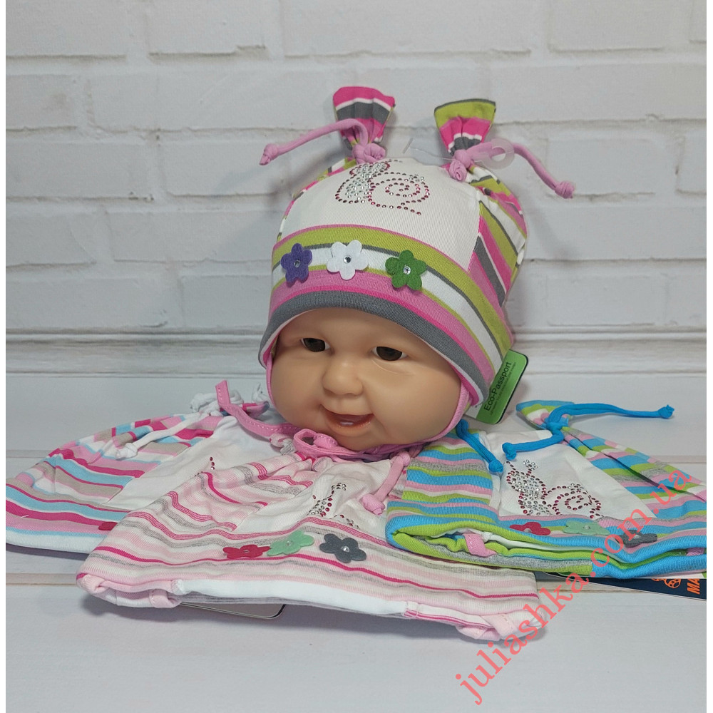 350 MAGROF(38-42р.дитяча трикотажна шапка)