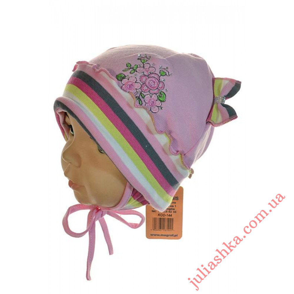 144 MAGROF(44-48р.дитяча трикотажна шапка)