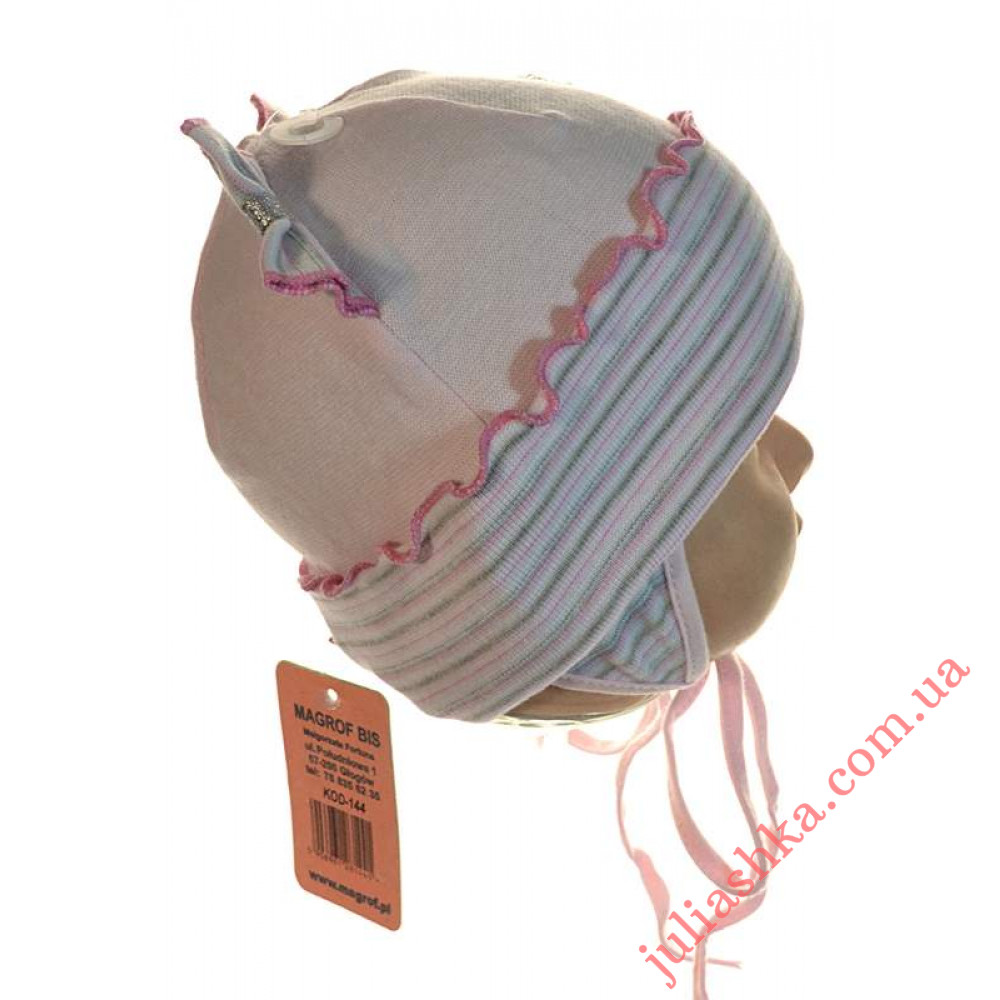 144 MAGROF(44-48р.дитяча трикотажна шапка)