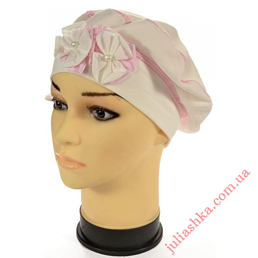 Настурція ELF-KIDS(46-50р.дитячий трикотажний берет)