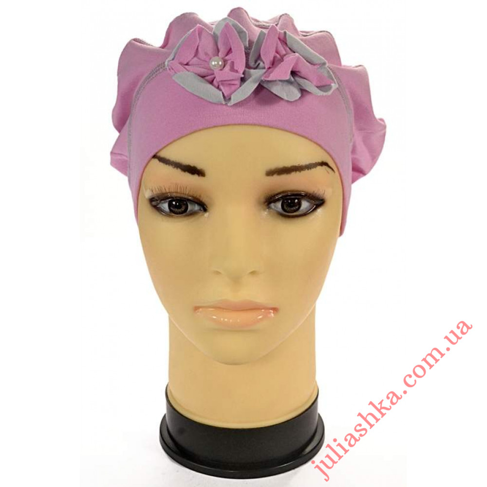 Настурція ELF-KIDS(46-50р.дитячий трикотажний берет)