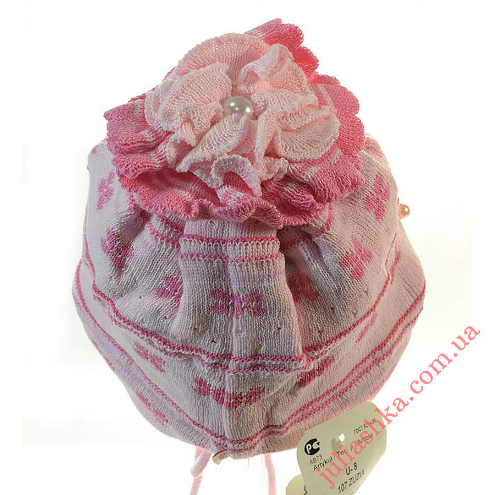 107 AGBO(44-48р.дитяча в’язана шапка)