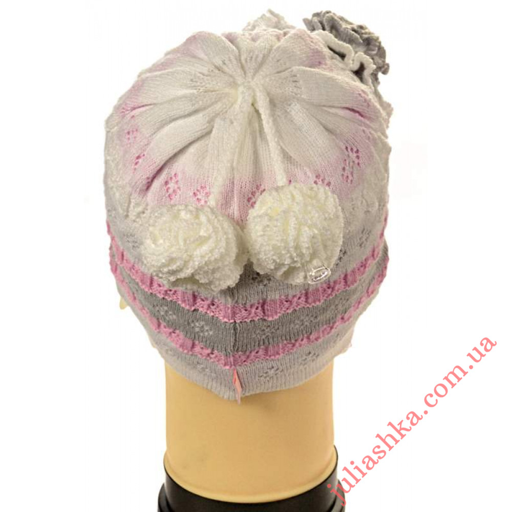 272 AGBO(46-48р.дитяча в’язана шапка)