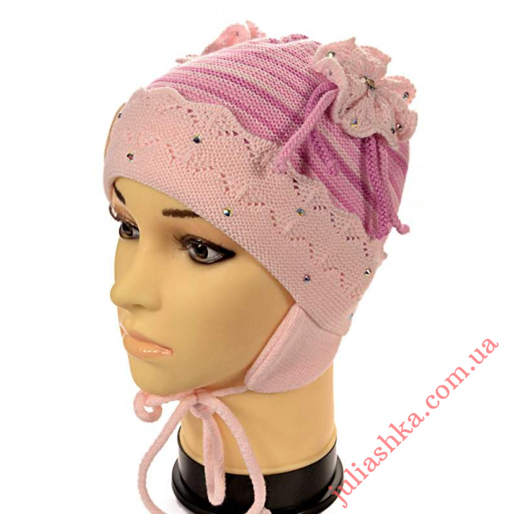 275 AGBO(48-52р.дитяча в’язана шапка)