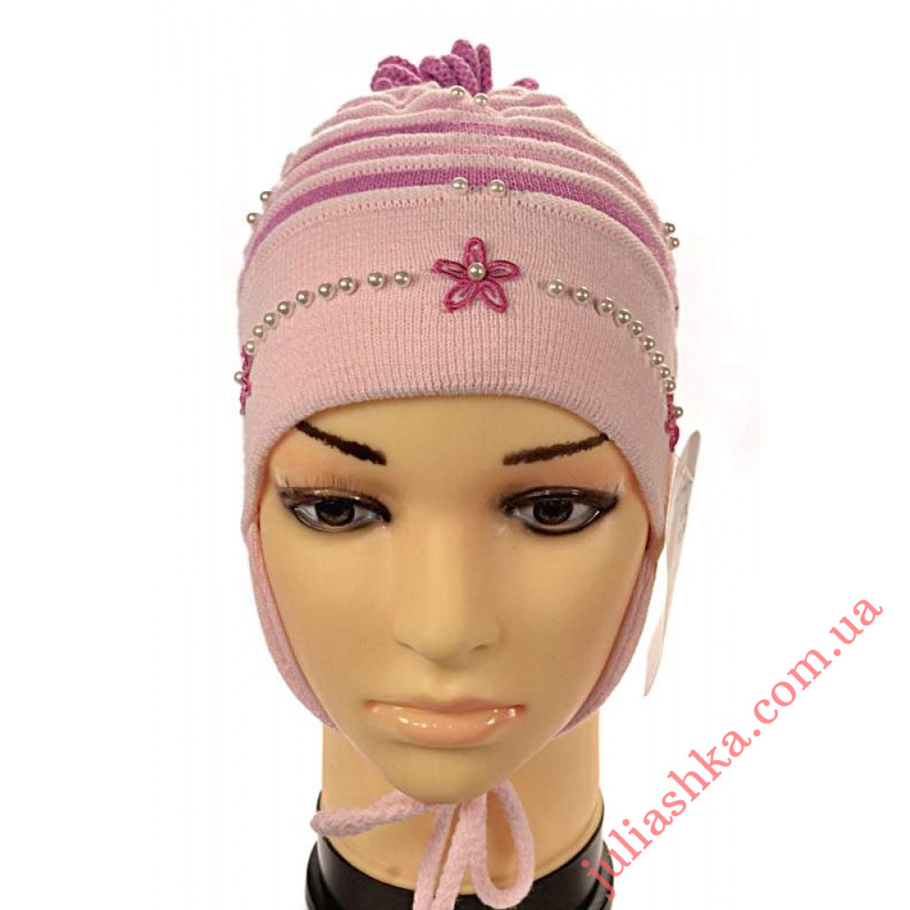 302 AGBO(46-48р.дитяча в’язана шапка)