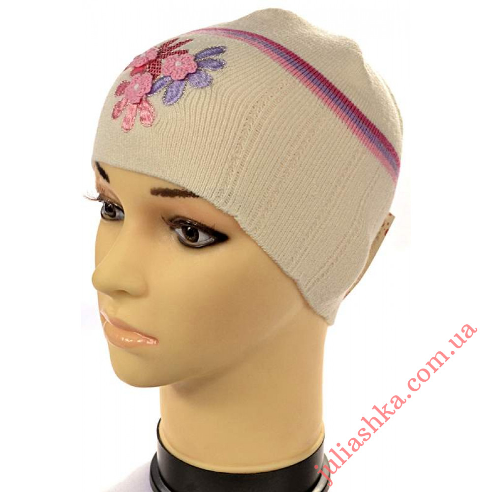 154 AMAL(48-50р.дитяча в'язана шапка)