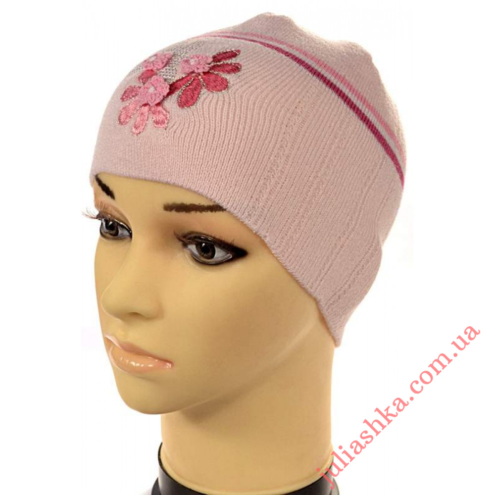 154 AMAL(48-50р.дитяча в'язана шапка)