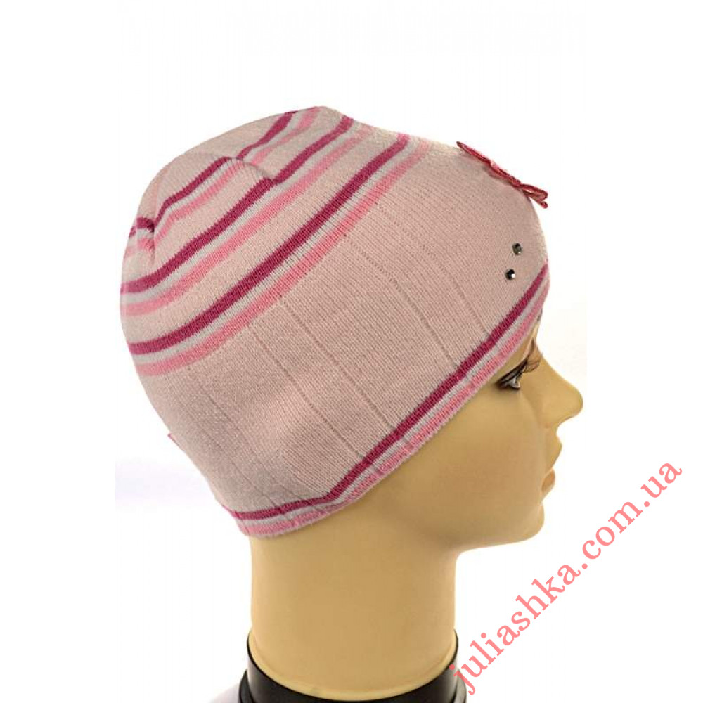 384 AMAL(50-52р.детская вязаная шапка)