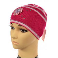 384 AMAL(50-52р.дитяча в'язана шапка)